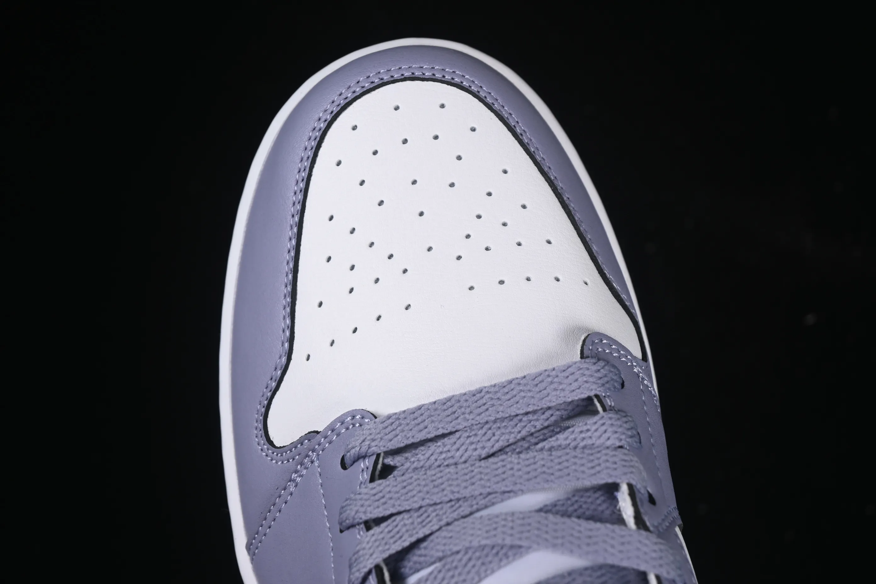 All categories Air Jordan Jordan series basketball shoes Air Jordan 1 Mid Air Jordan 1 Mid AJ1 Joe 1 haze purple mid-top cultural and casual sneakers DQ8426-145